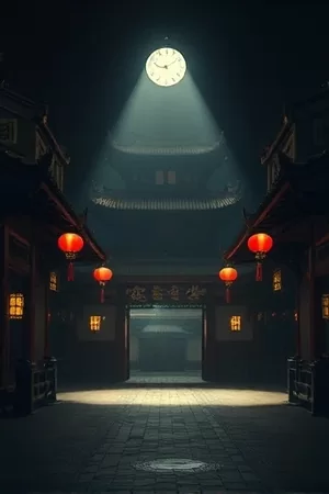 《山雀食堂》封面,深夜小馆门口挂着的暖色灯笼